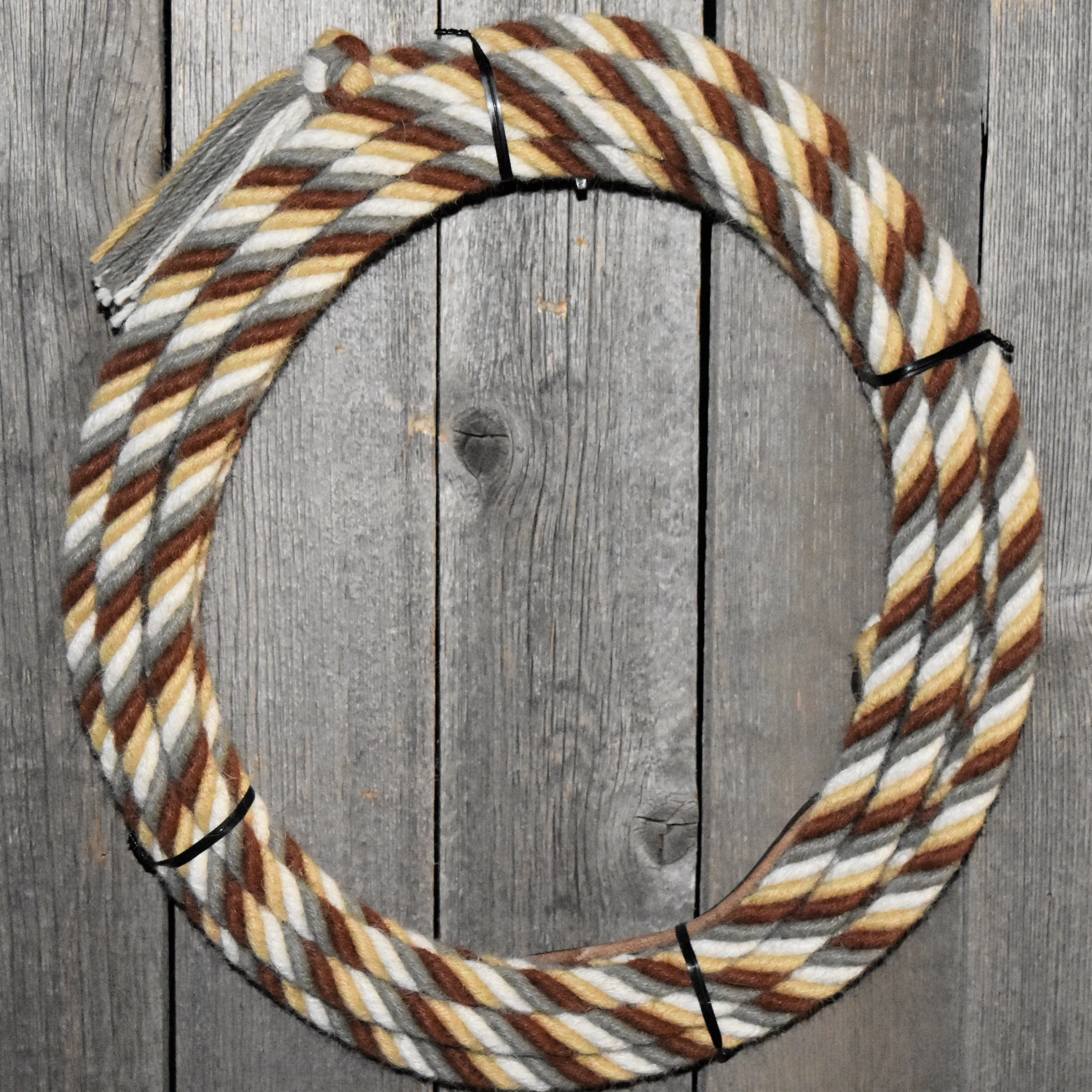 #01 3/8" Mecate*Get Down * Alpaca *  4 Strand