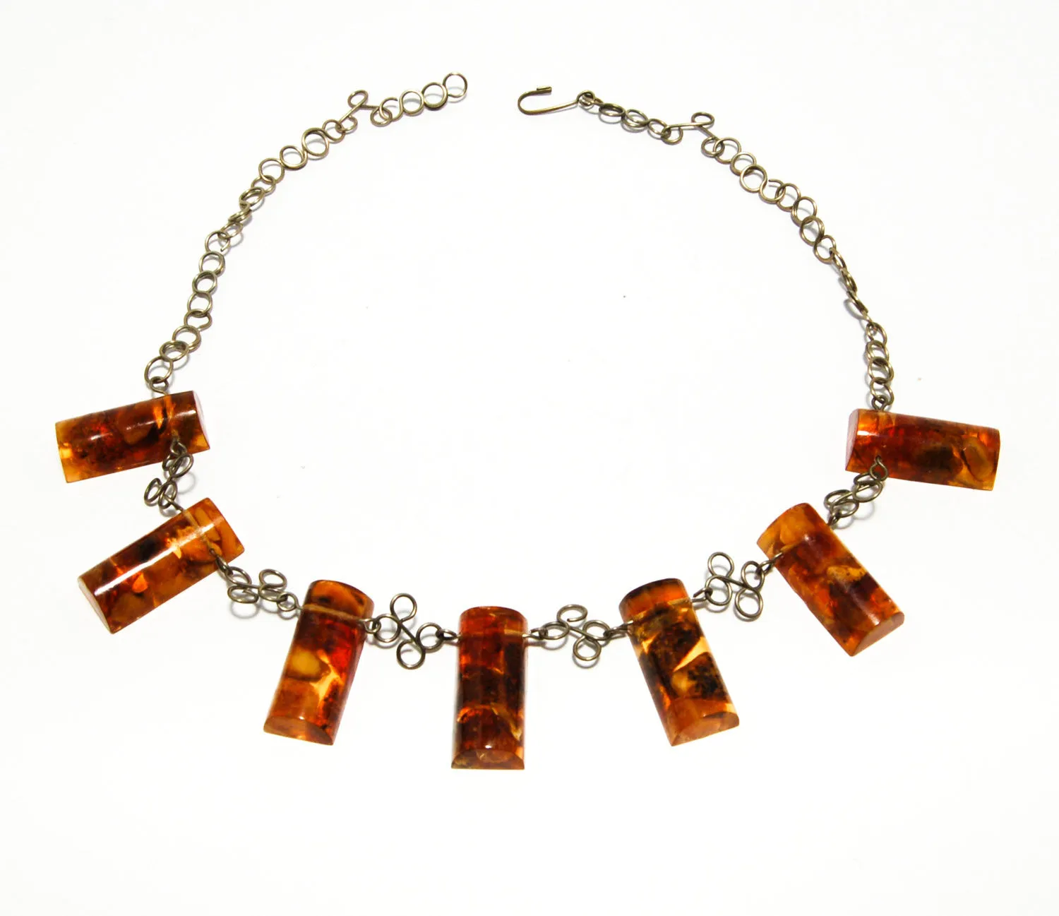 1930's Baltic Amber Beauty Necklace