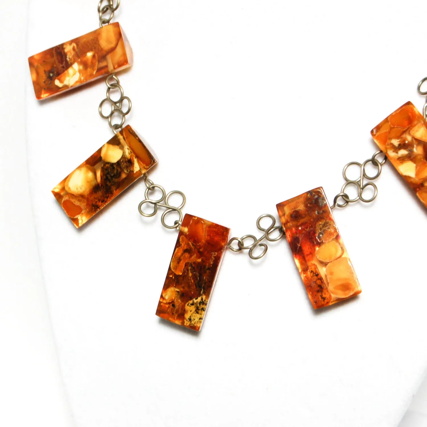1930's Baltic Amber Beauty Necklace