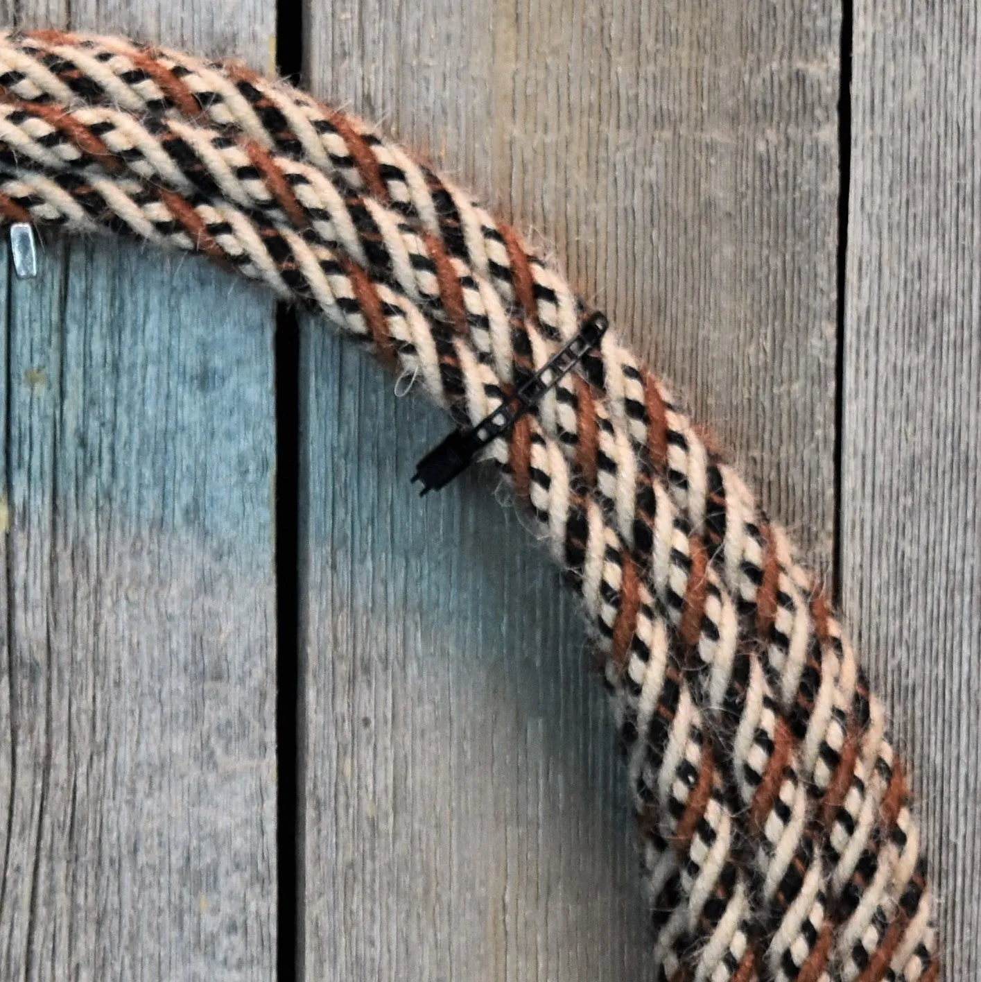 #24ffff 3/8" Mecate*Get Down * Alpaca *  6 Strand