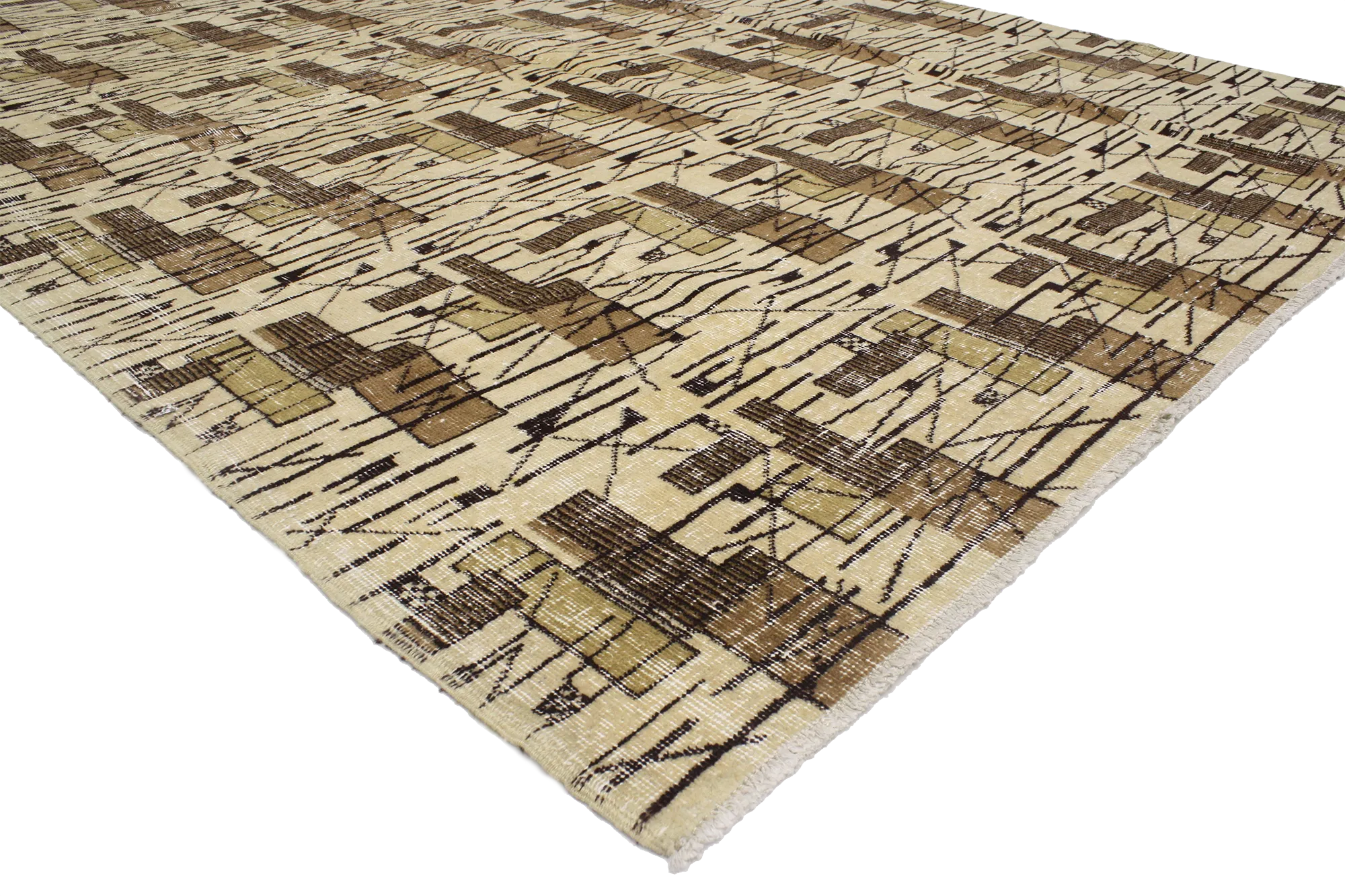 6'10" x 9'10" Vintage Sivas Rug