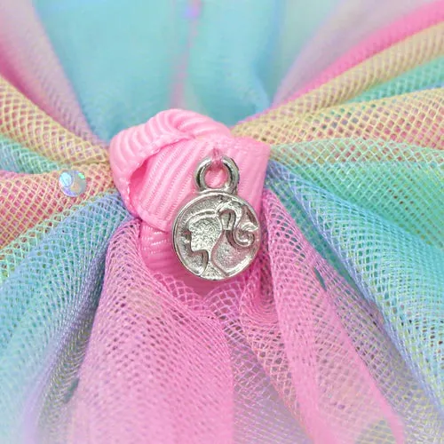 Barbie Rainbow Fantasy Tulle Hair Bow
