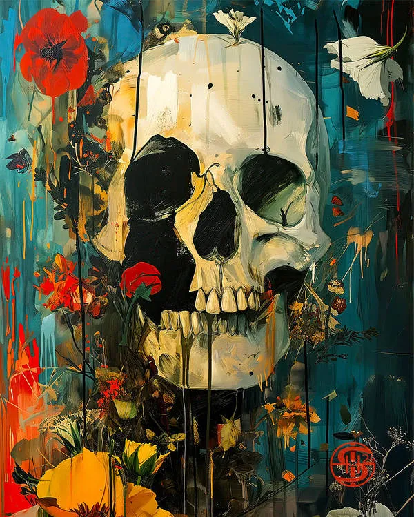 Beauty in Death - Art Print