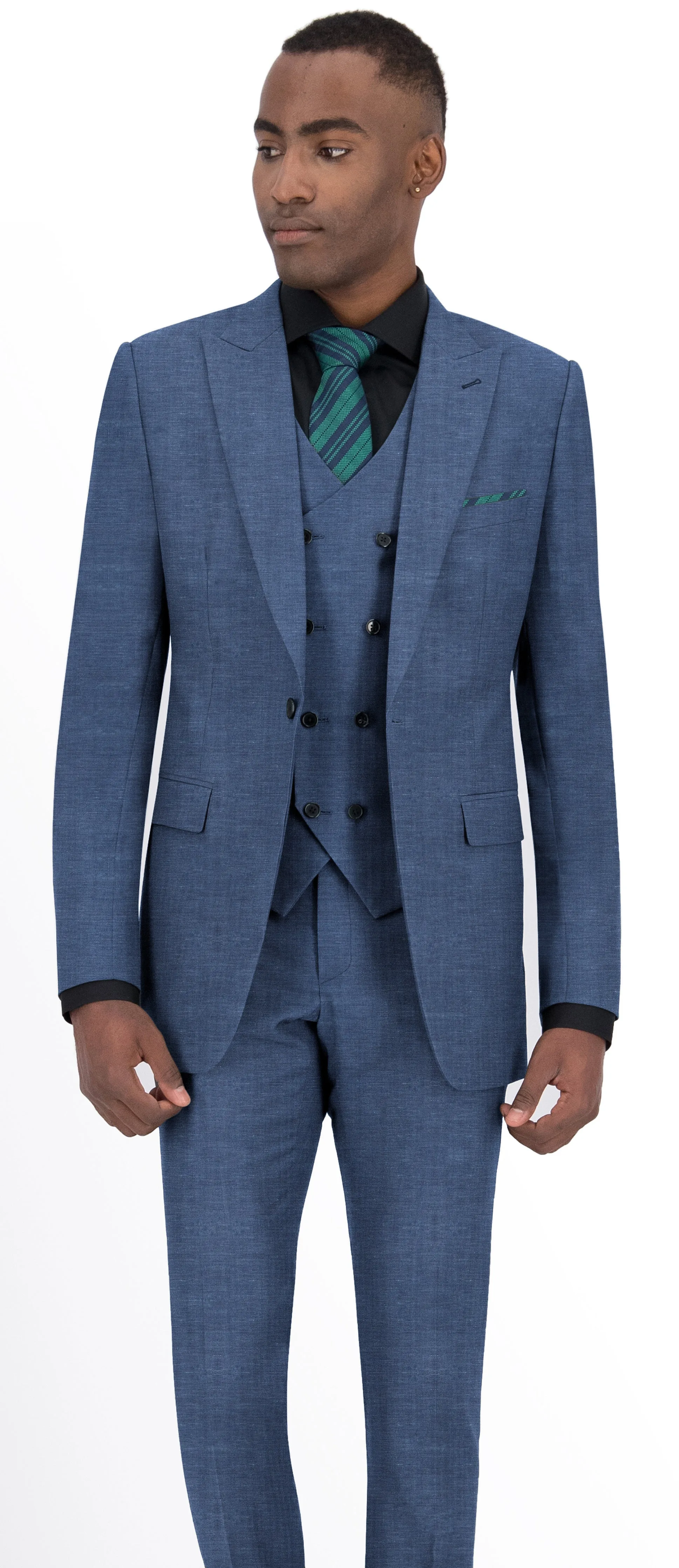 Blue Plain Jacket