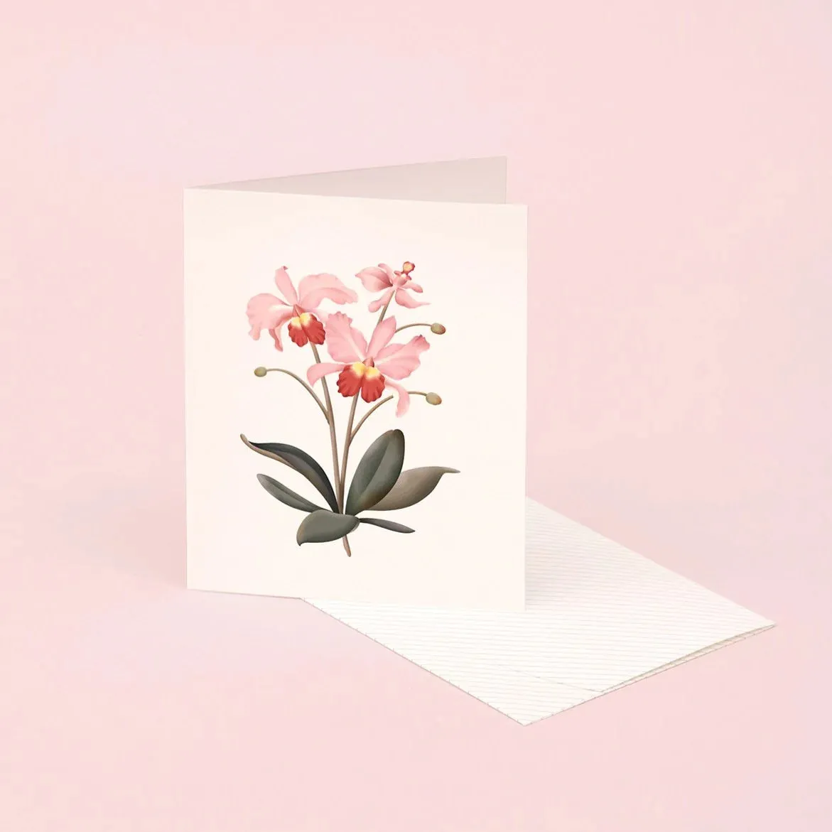 Botanical Scented Card - Orchid
