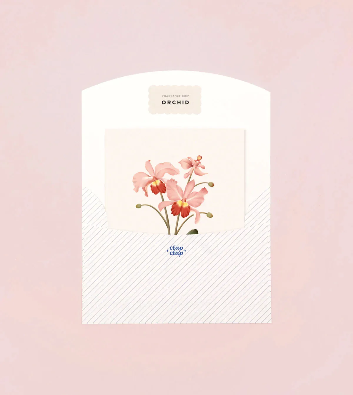 Botanical Scented Card - Orchid