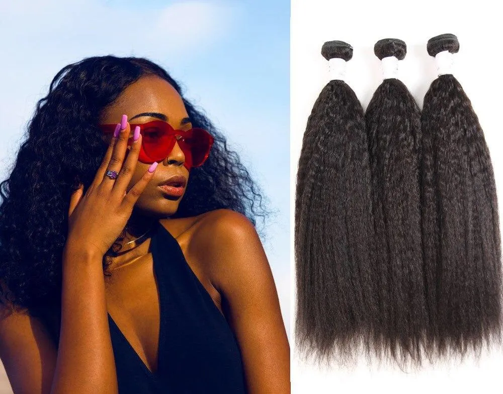 Brazilian Yaki Straight Hair Bundles