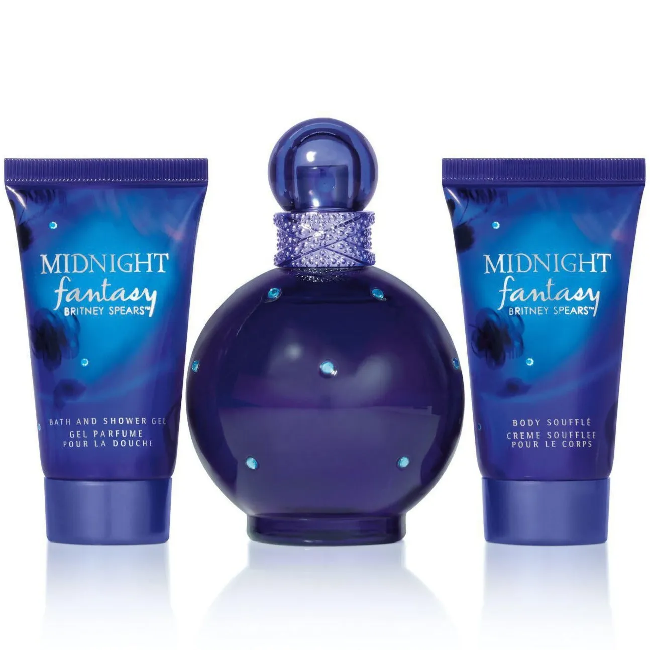 Britney Spears MIDNIGHT Fantasy 3pcs Travel / Gift SET