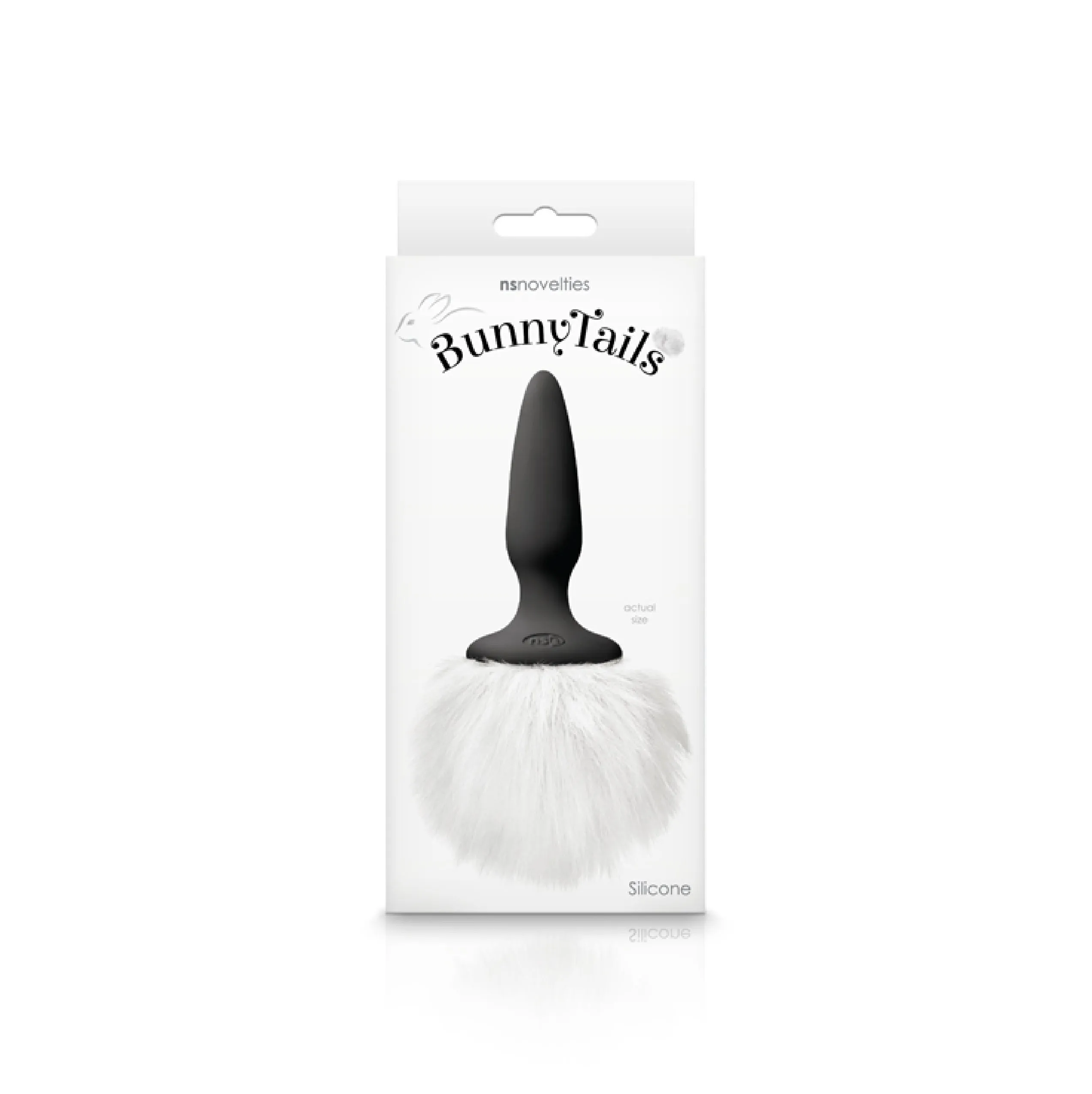 Bunny Tails Mini - White Fur