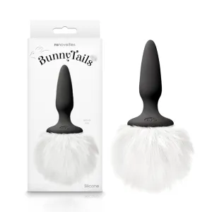 Bunny Tails Mini - White Fur