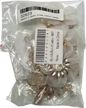 ByEnnia White Bridal Hair Comb