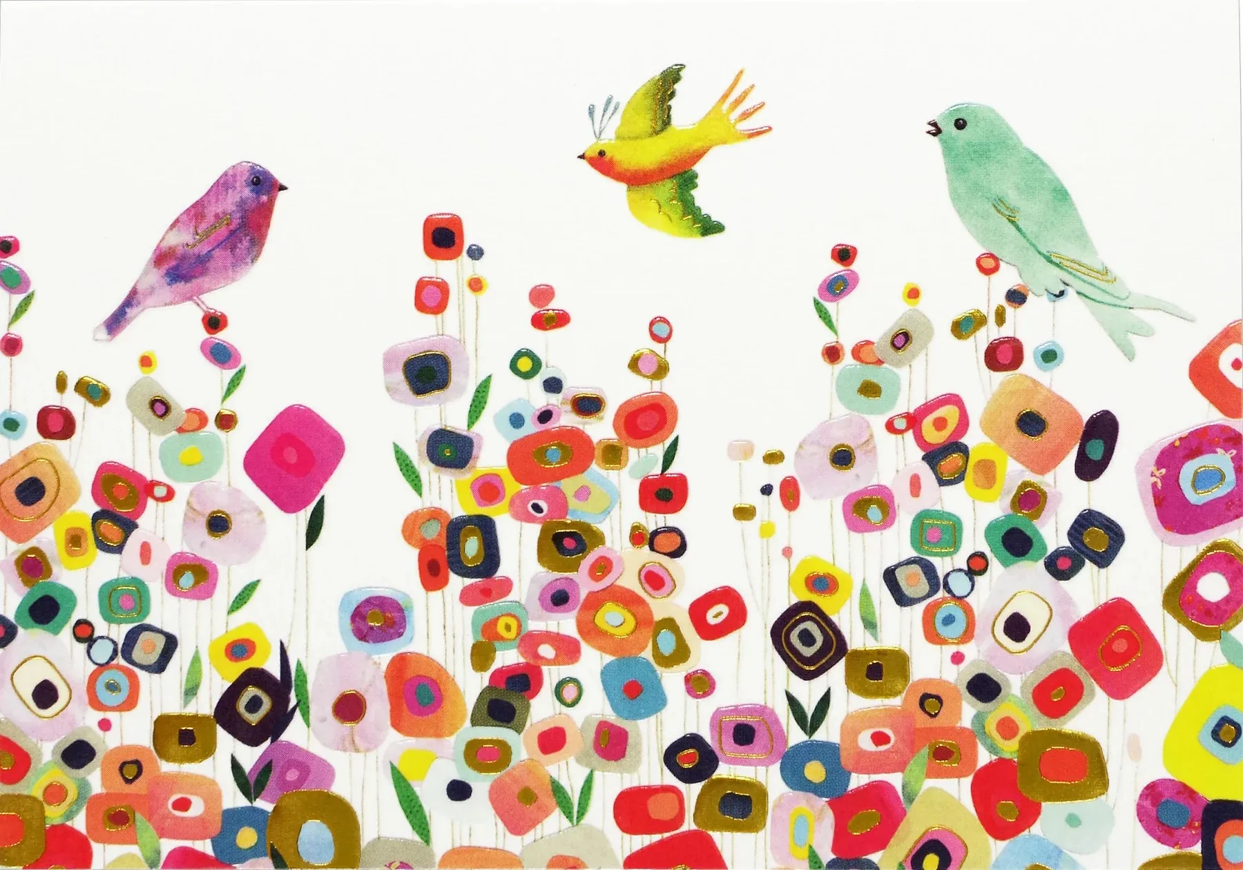 Candy Garden Notecard Set of 14