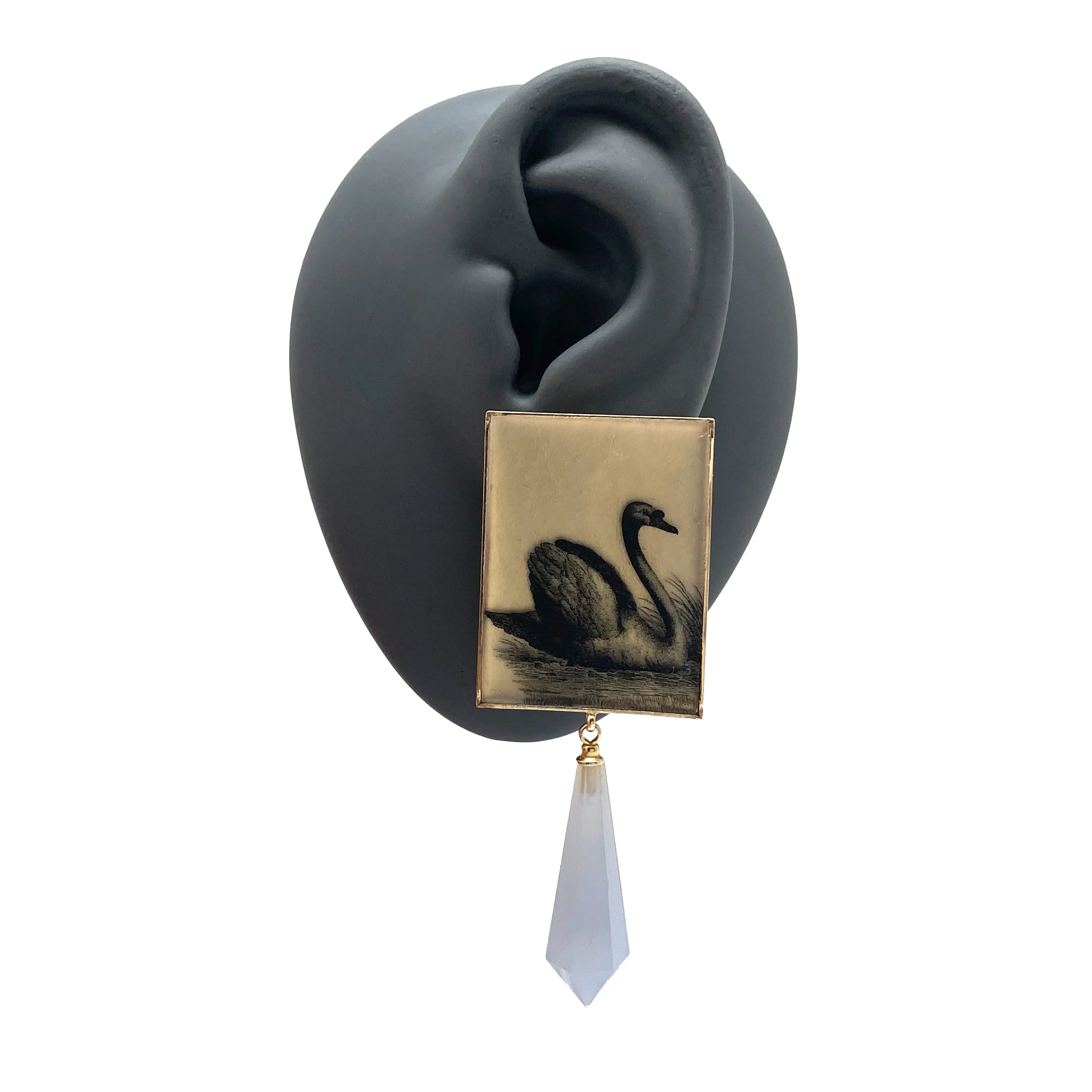 Chalcedony Drop Earrings