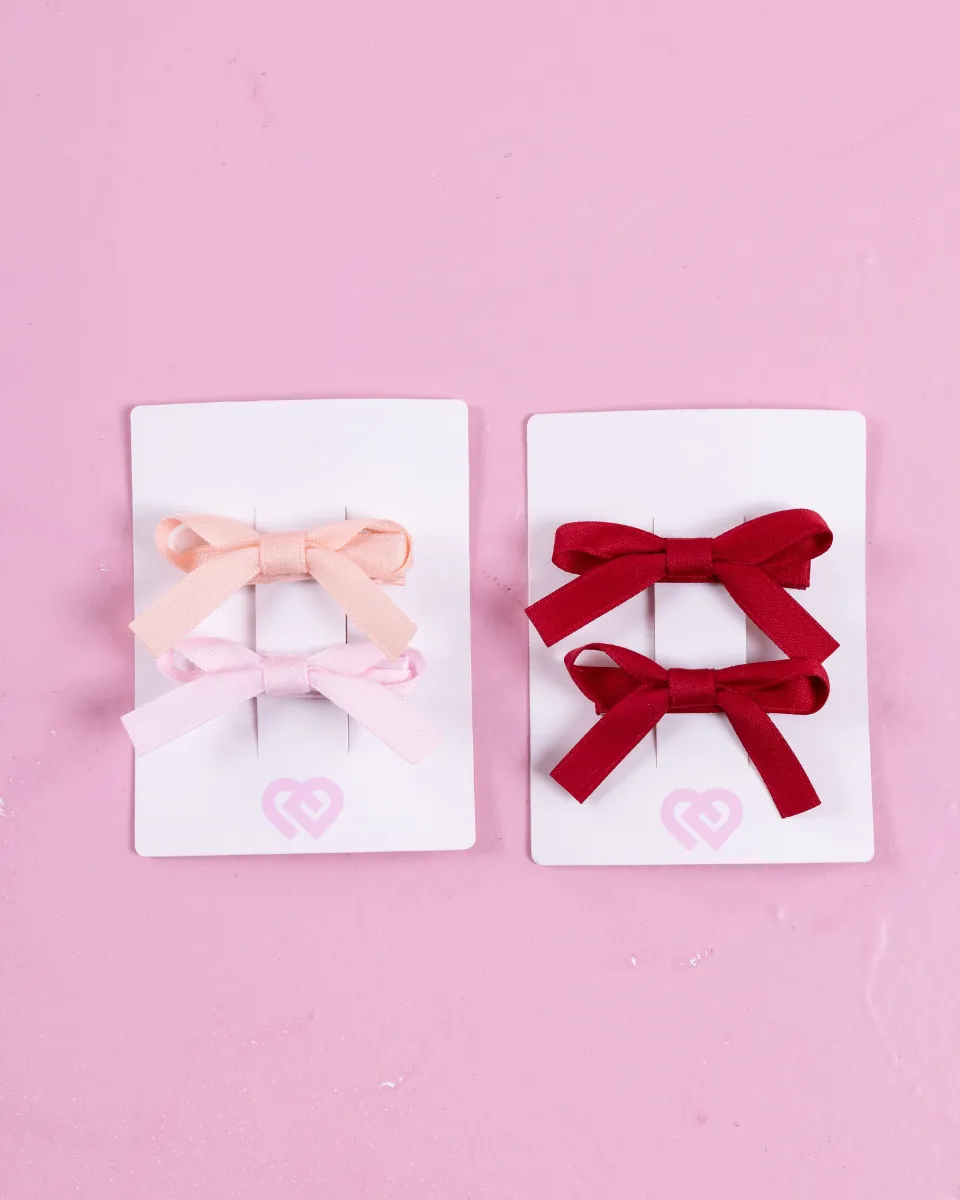 Chocolate & Cherry Bun Bows
