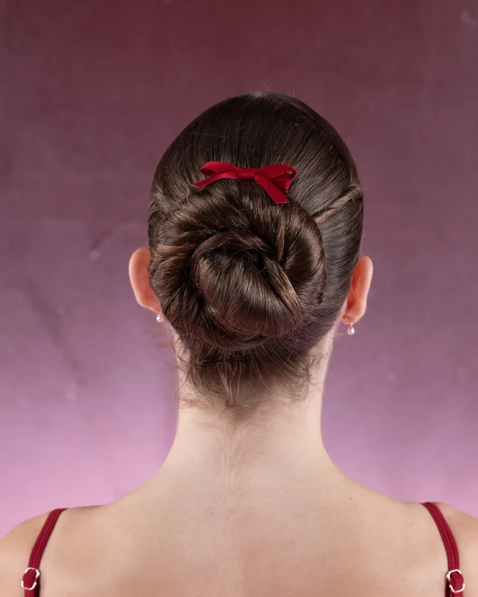 Chocolate & Cherry Bun Bows