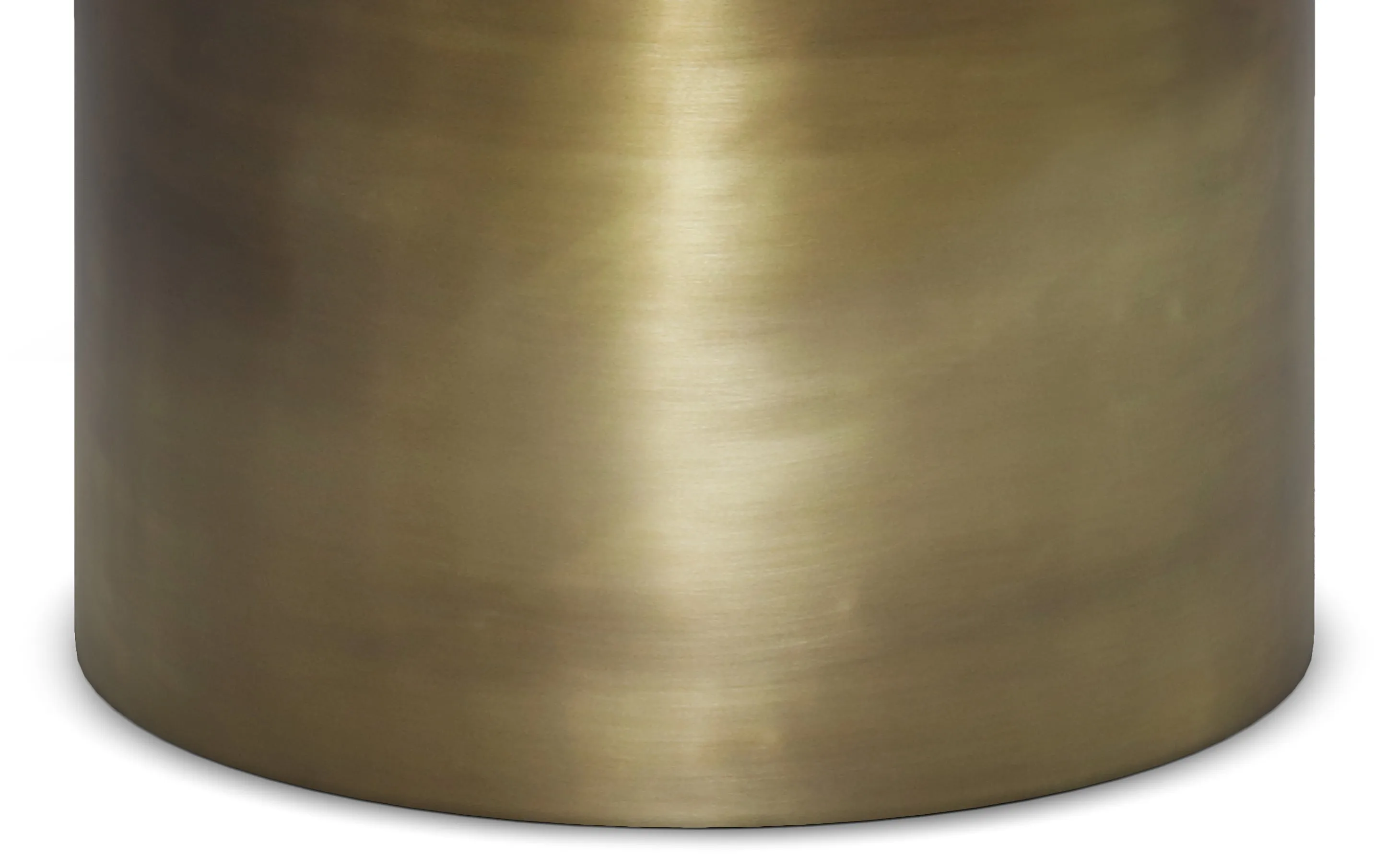 Corbin Metal Side Table in Smooth Finish