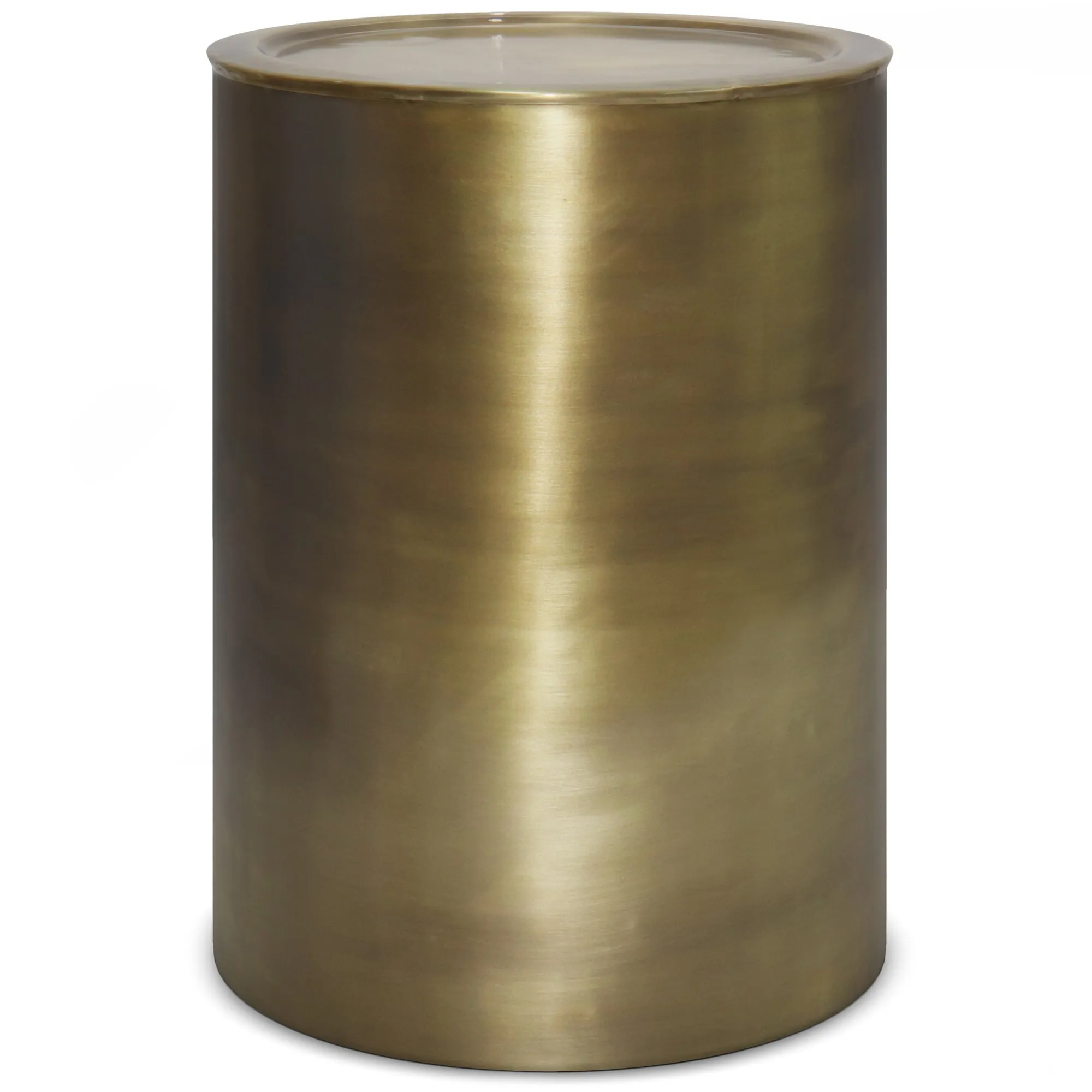 Corbin Metal Side Table in Smooth Finish
