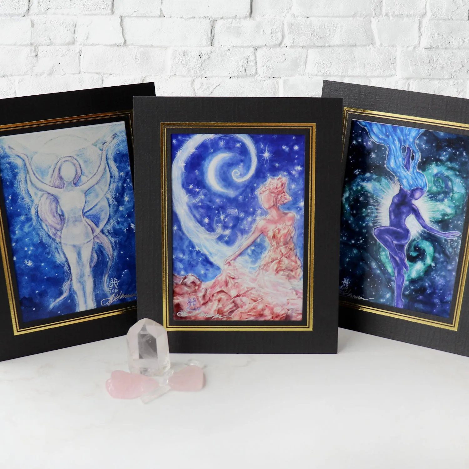 Crystal Goddess Altar Print