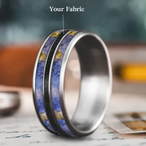 Custom Design - 3-Inlay Narrow Center Ring sIXI4dW-ZEL46rwUHcjmyKmi