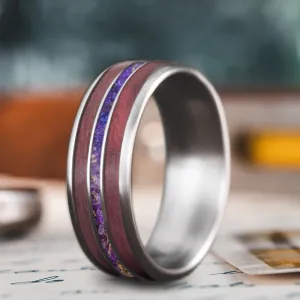 Custom Design - 3-Inlay Narrow Center Ring Wo6y7jZyisx44vHWiD4CKNp8