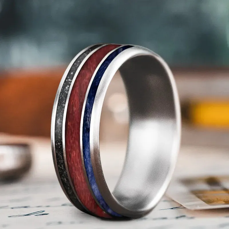 Custom Design - 3-Inlay Wide Center Ring fAqfvtHagwvcmP5ktI60vm0N