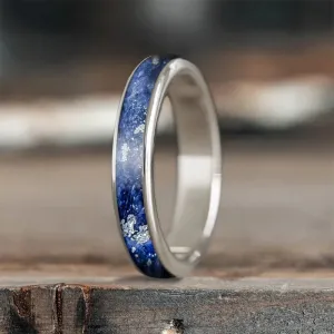 Custom Design - Ladies Single Inlay Ring 4hZ42gcO-l0Brt80pozY-0At