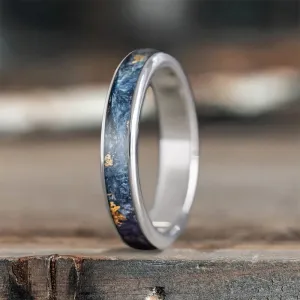 Custom Design - Ladies Single Inlay Ring ogZbcoGXGVIhqlPLb61toxzW