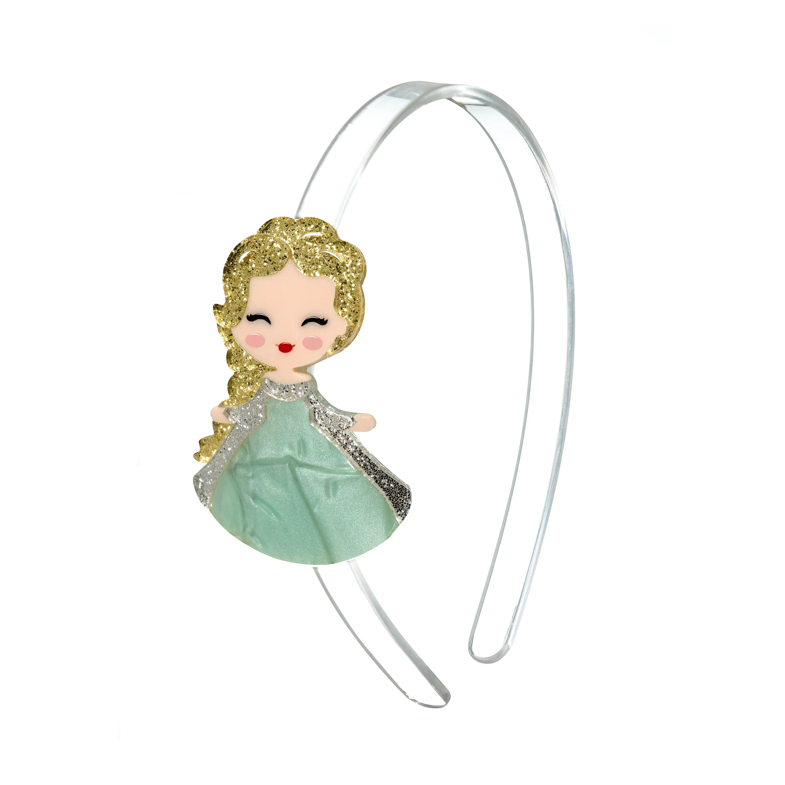Cute Doll Gold Hair Headband