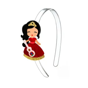 Cute Doll Red Dress Headband