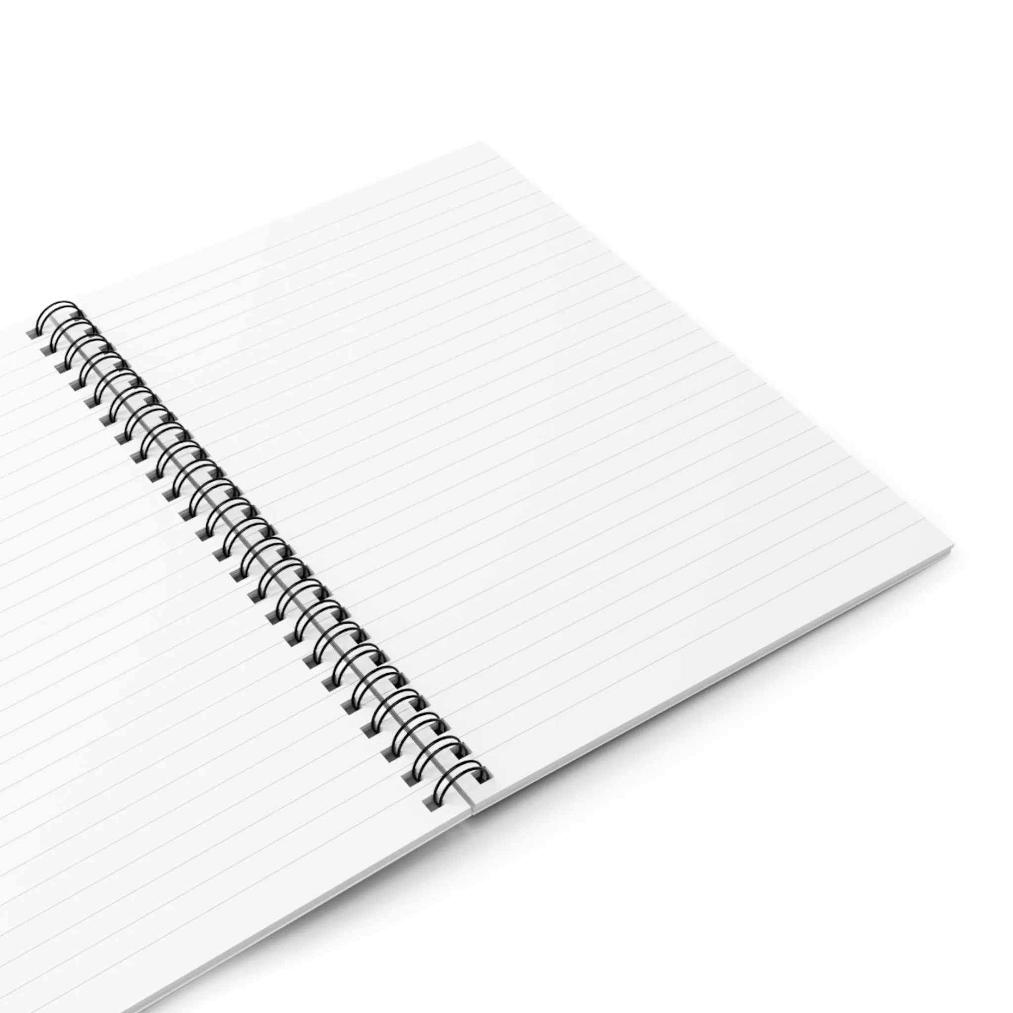 Cute Fantasy Flower Fairy Spiral Ruled Lined Notebook, Soft Cover #3