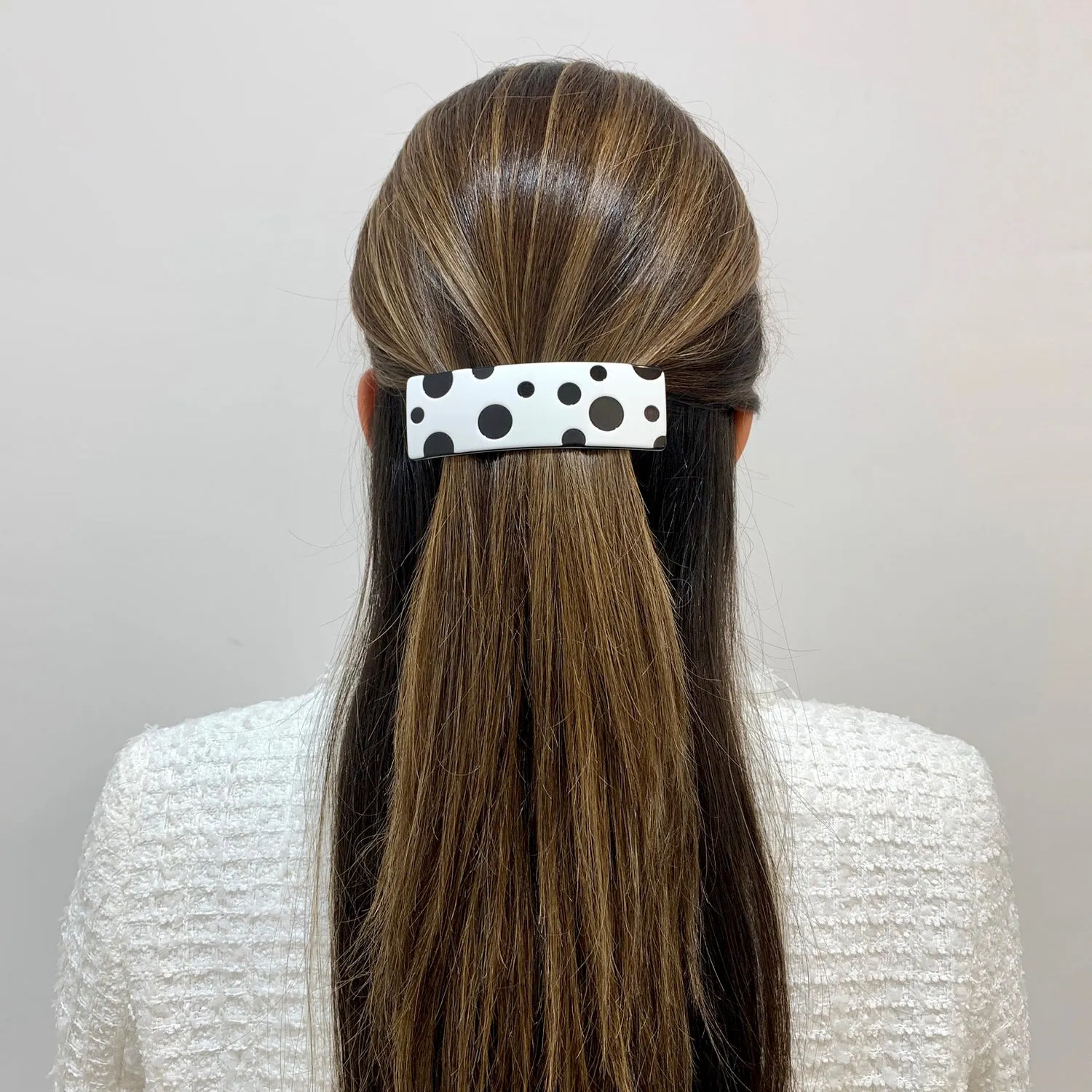 Denise Medium Navy Hair Clip
