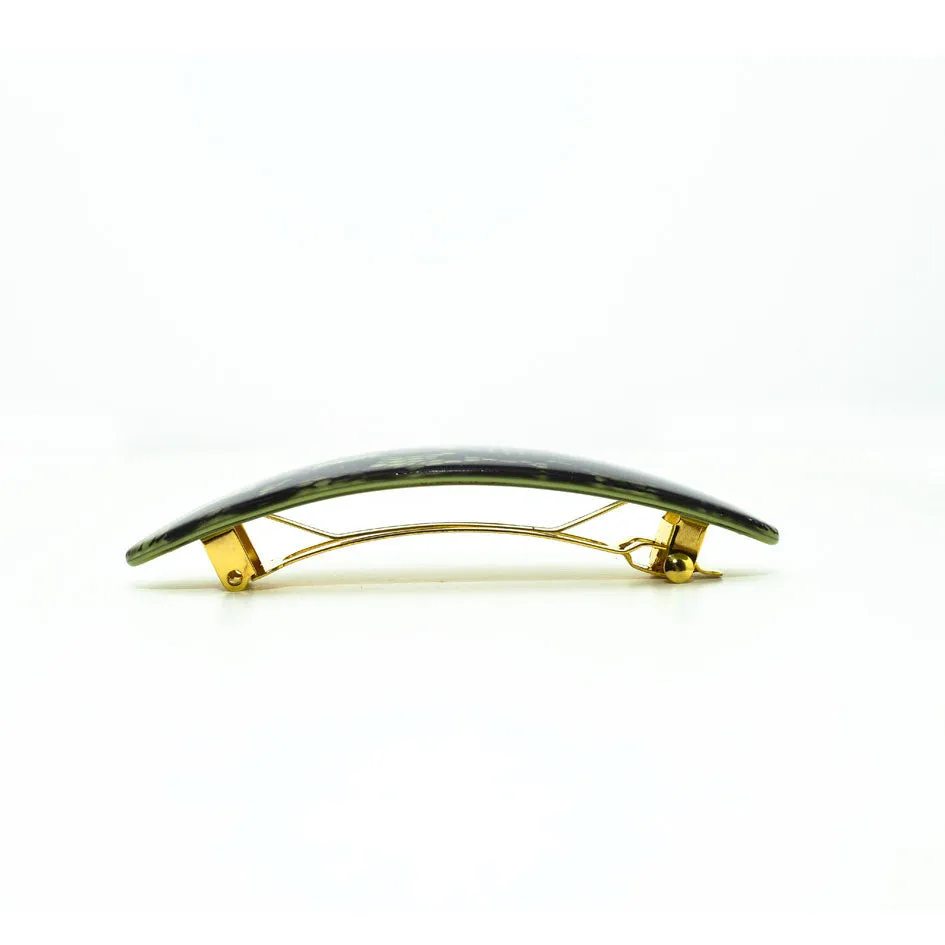 Denise Small Dentelle Green Hair Clip