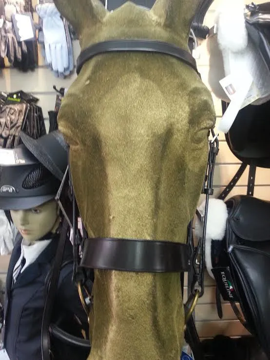 E Jeffries Falcon Plain Caveson Bridle