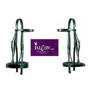 E Jeffries Falcon Plain Caveson Bridle
