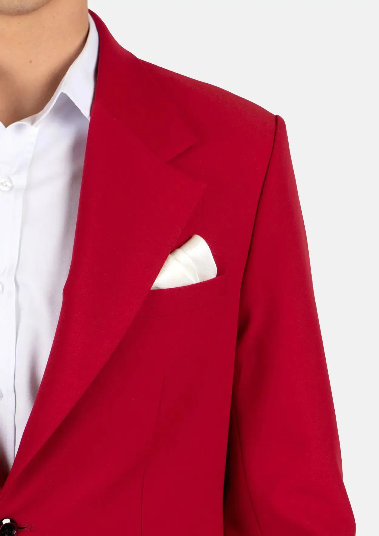 Ellis Spanish Red Stretch Suit
