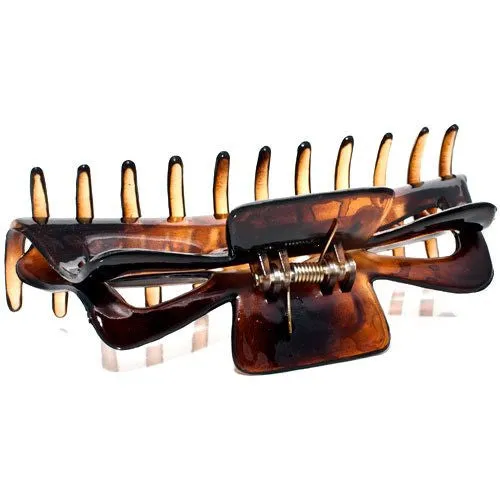 Extra Large Tortoise Light Weighted Plastic Hair Claw
