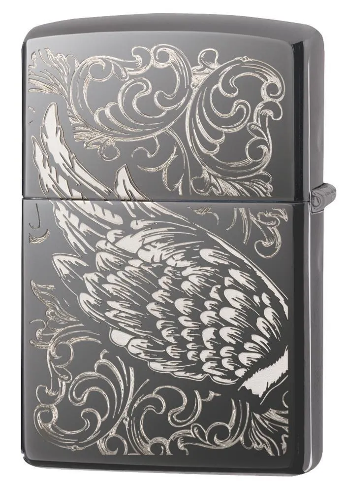 Filigree Flame and Wing Design