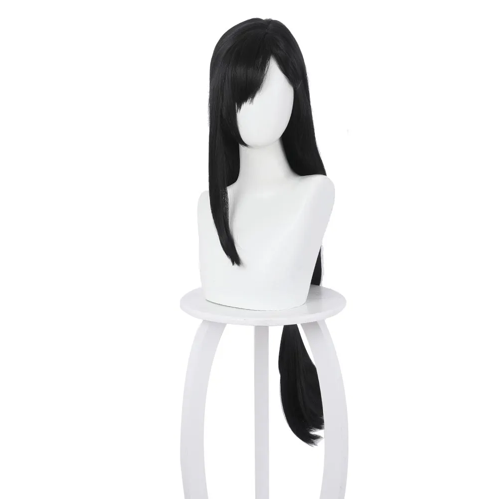 Final Fantasy VII FF7 Heat Resistant Synthetic Hair Halloween Costume Party Wigs Tifa Lockhart Cosplay Wigs