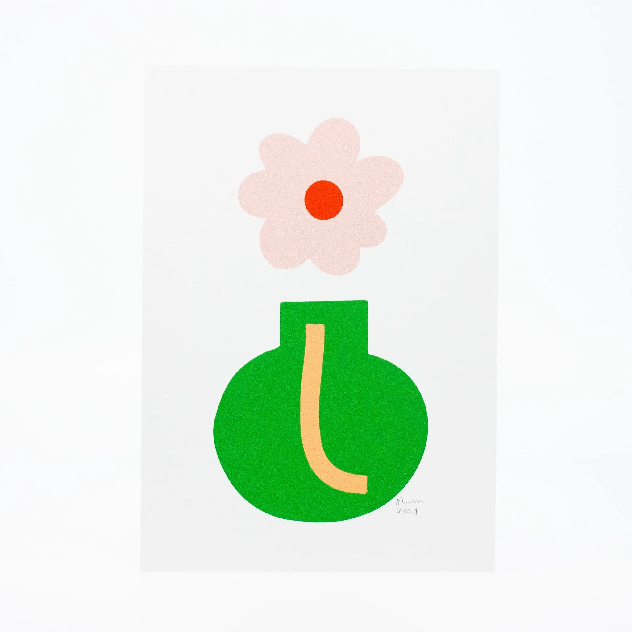 FLOWERS IN VESSEL PRINT #1