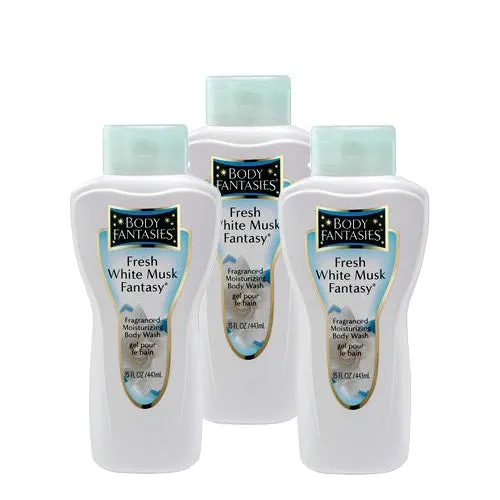 Fresh White Musk Fantasy Body Wash for Women