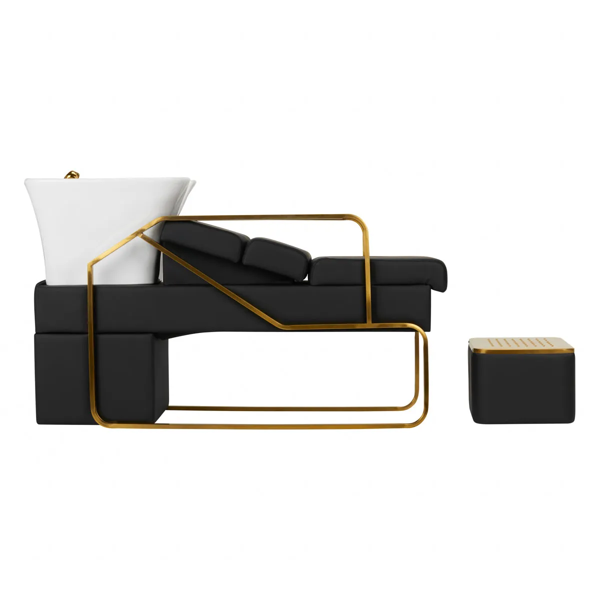 Gabbiano Hair Wash Unit Emma Black Gold
