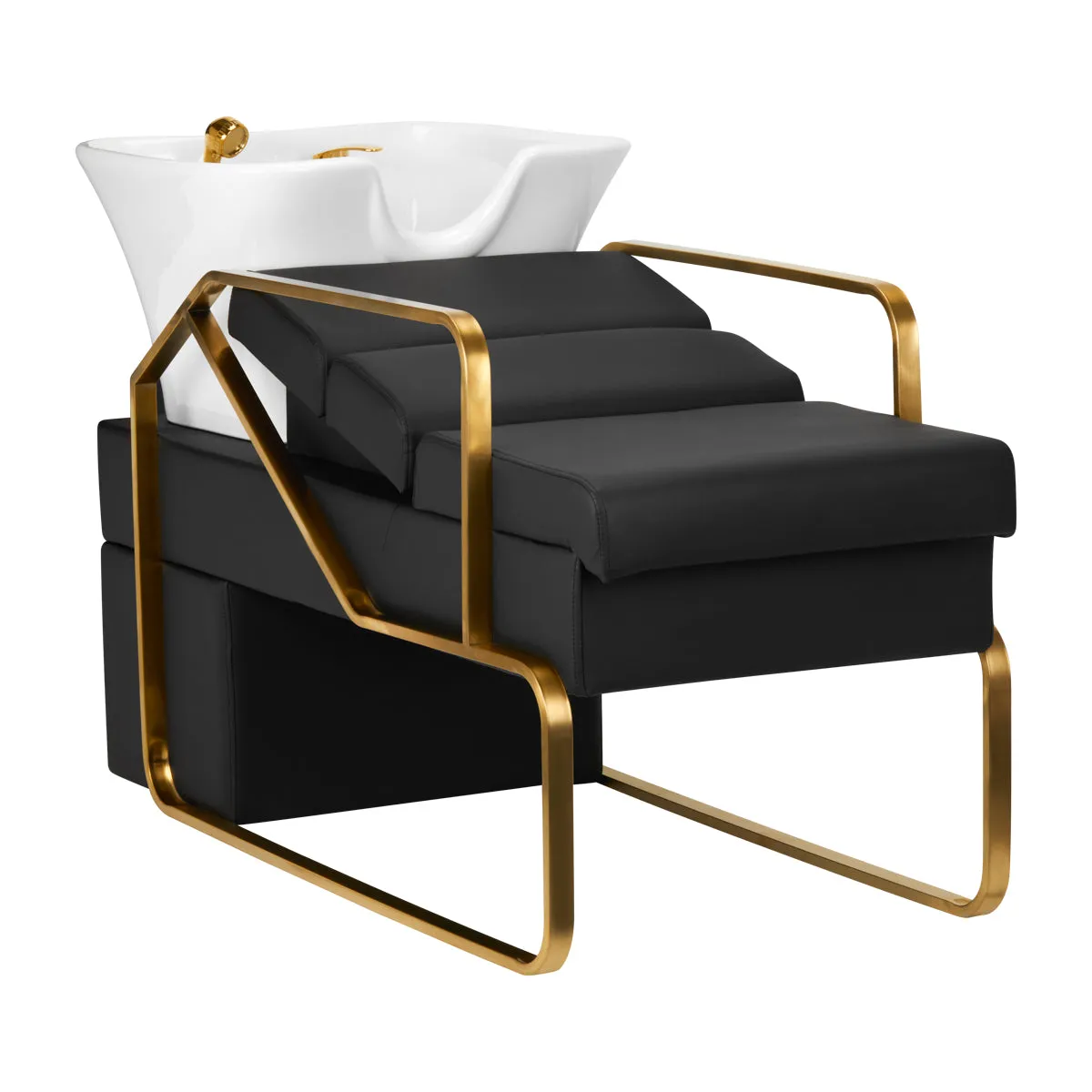 Gabbiano Hair Wash Unit Emma Black Gold