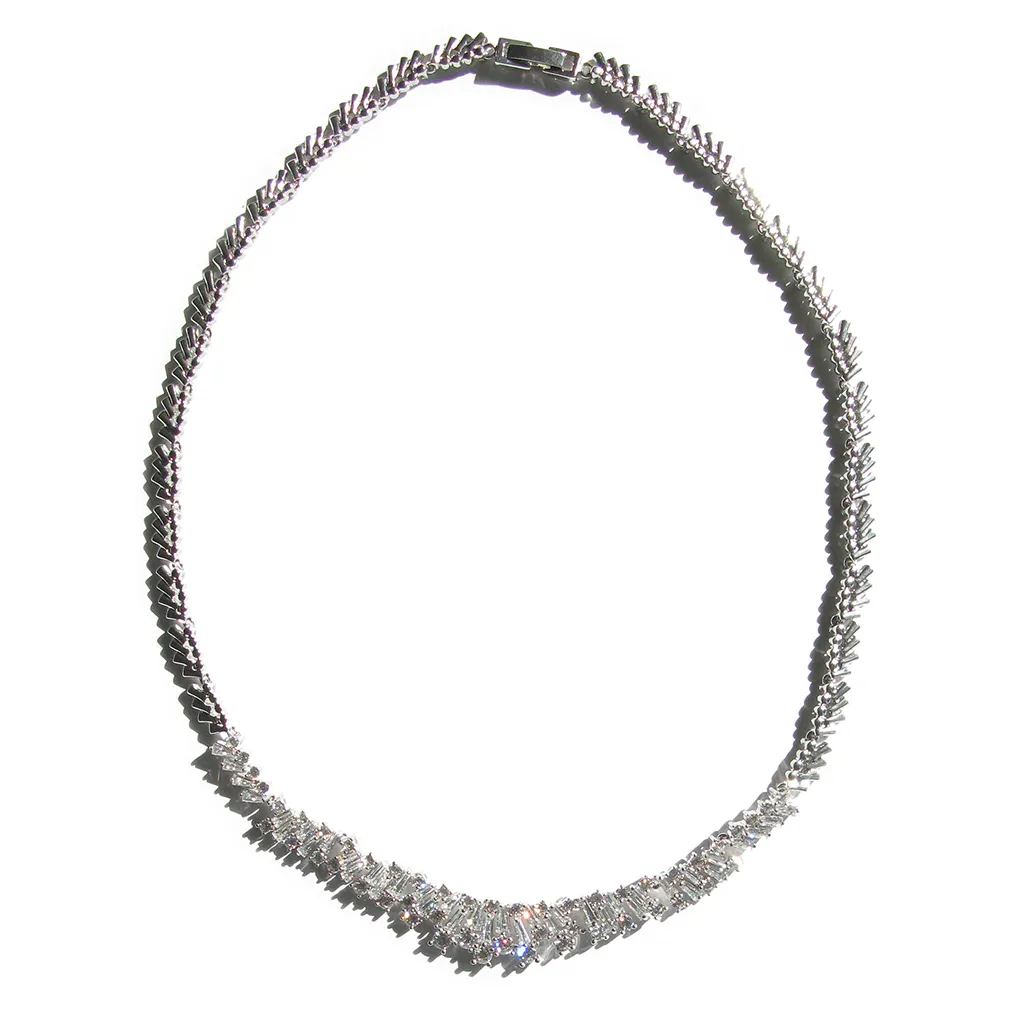 Geometric Grandeur Diamontage™ 8.60 Carat Necklace