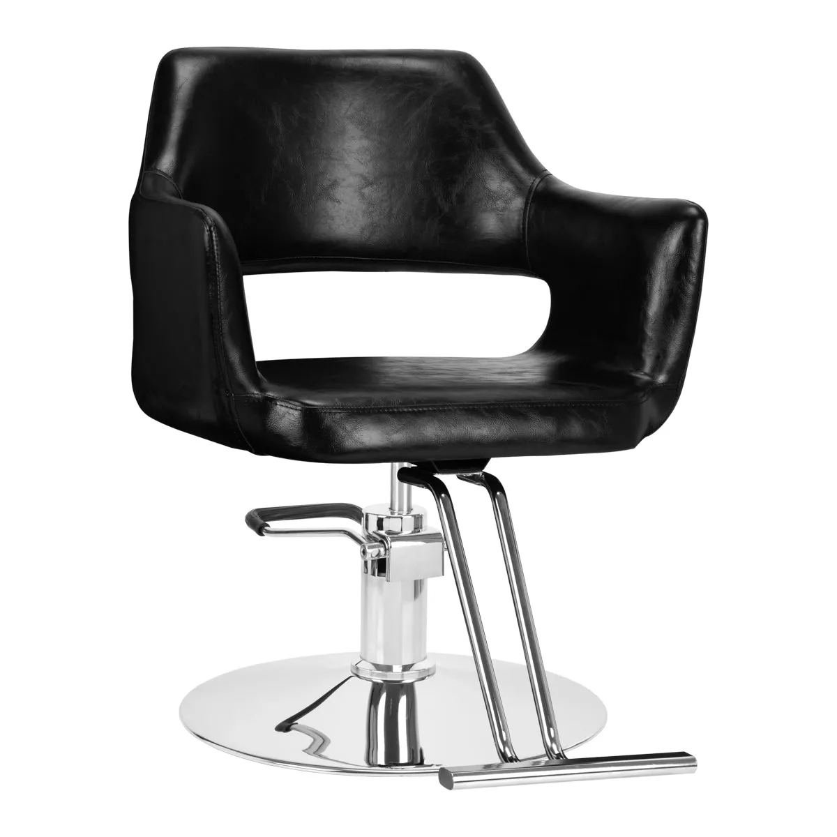 Hair system black hairdressing chair sm339