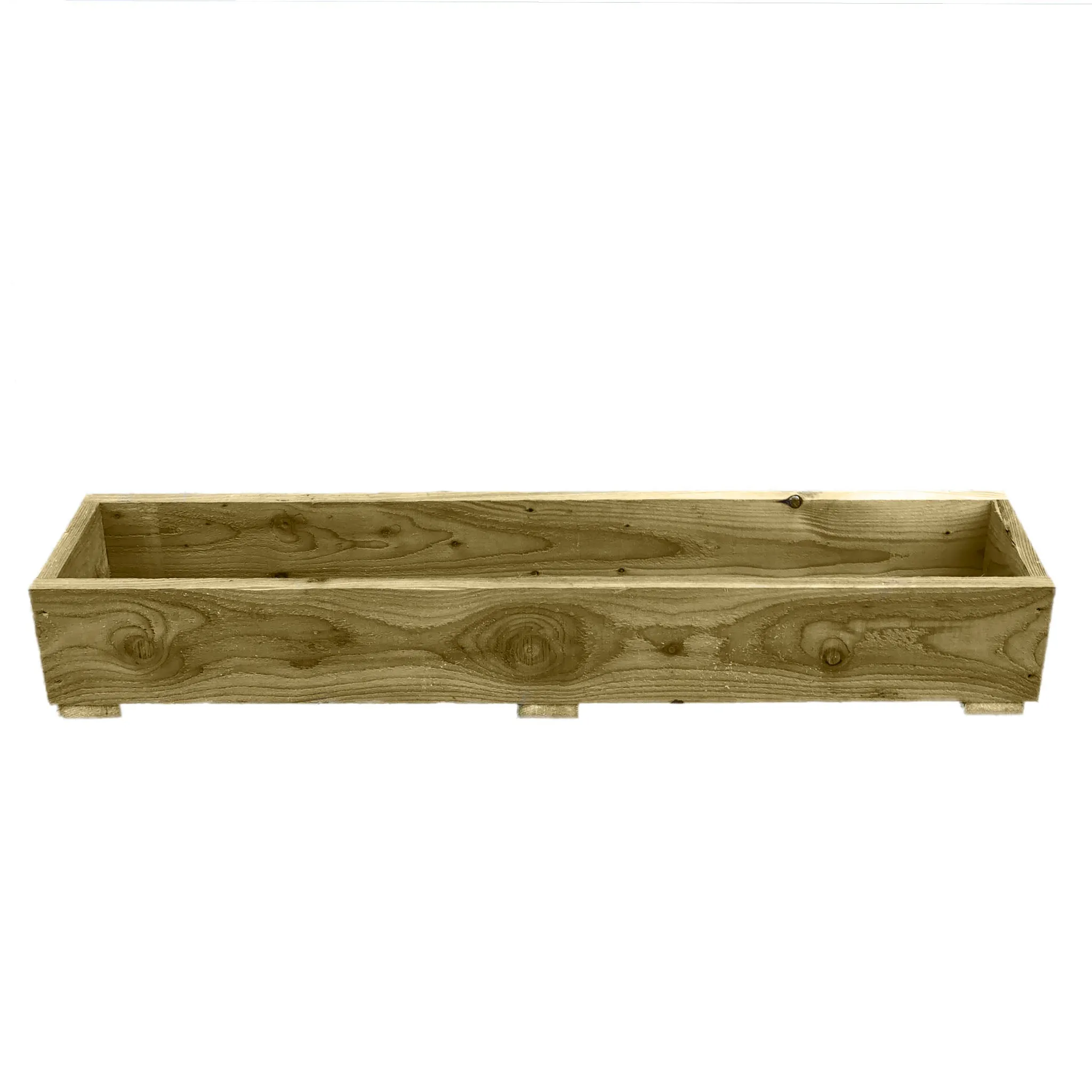 Handmade Rustic Wooden Planter (Sawn Timber)
