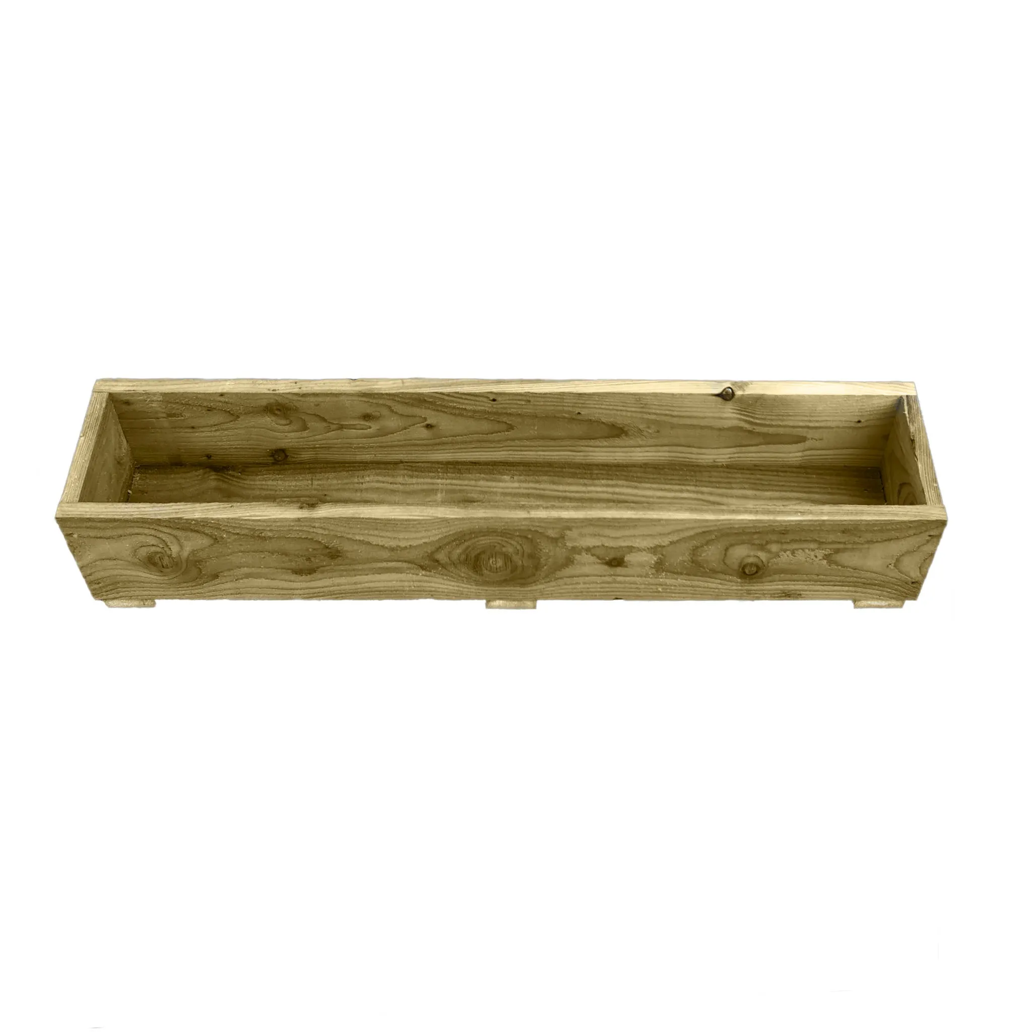 Handmade Rustic Wooden Planter (Sawn Timber)