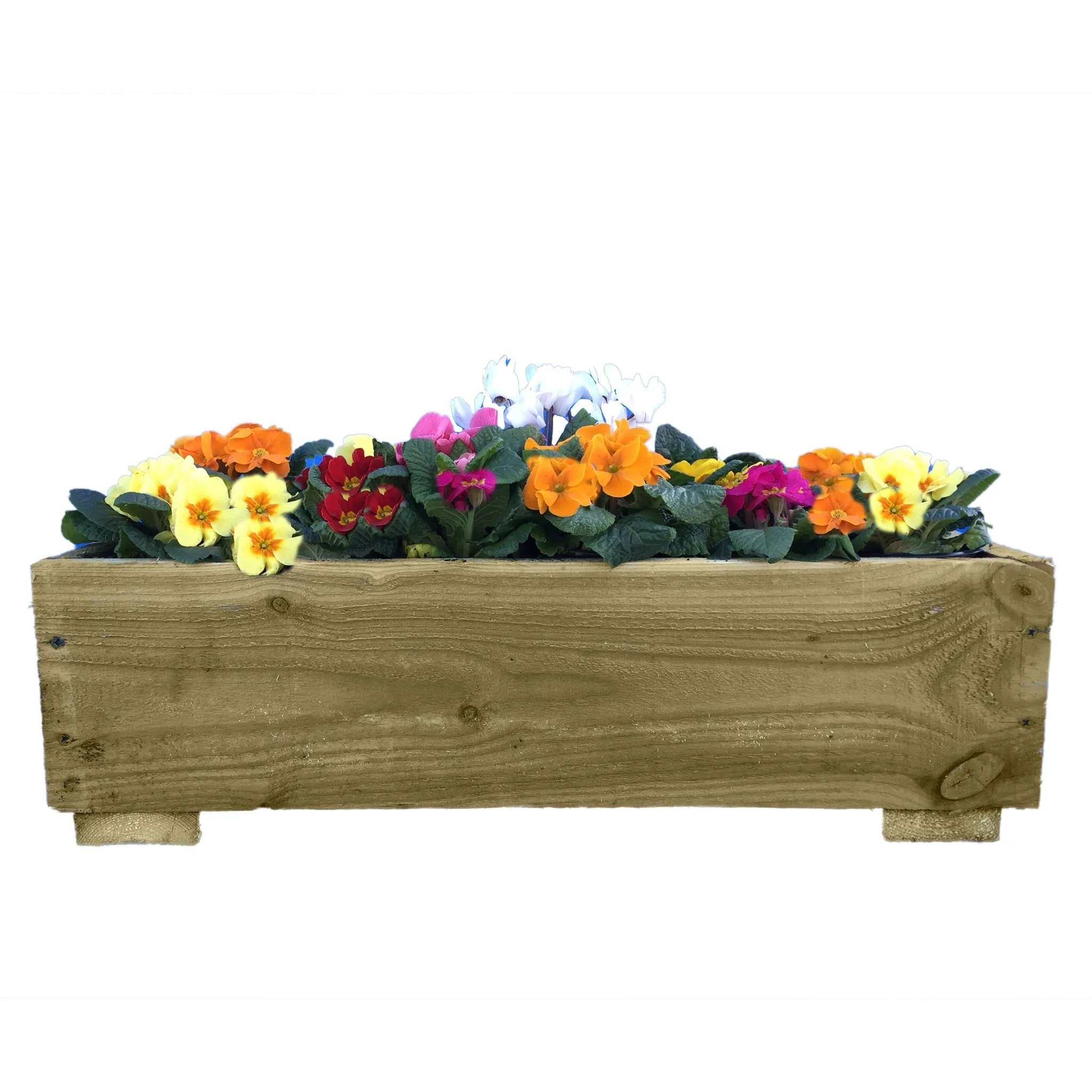 Handmade Rustic Wooden Planter (Sawn Timber)