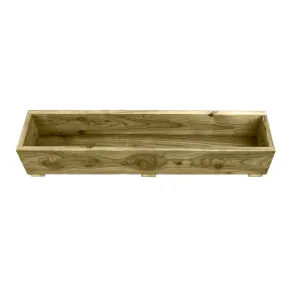 Handmade Rustic Wooden Planter (Sawn Timber)
