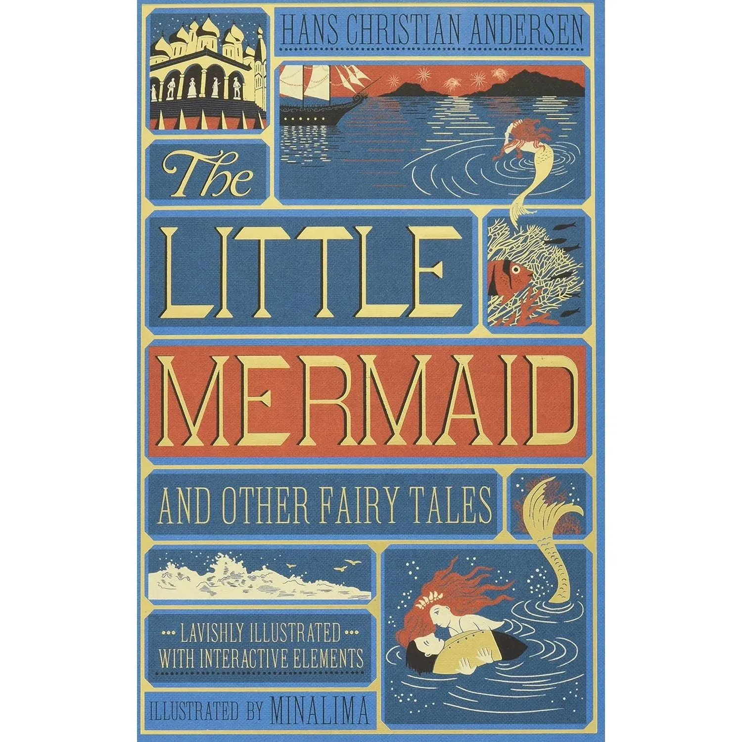Hans Christian Andersen 2 Books Set (The Little Mermaid , Beauty and the Beast)