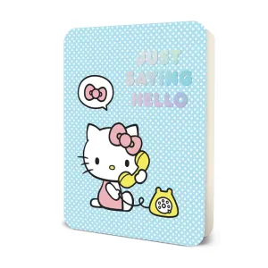 Hello Kitty Just Saying Hello Deluxe Greeting Card
